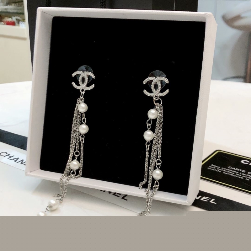 Ch*el earrings